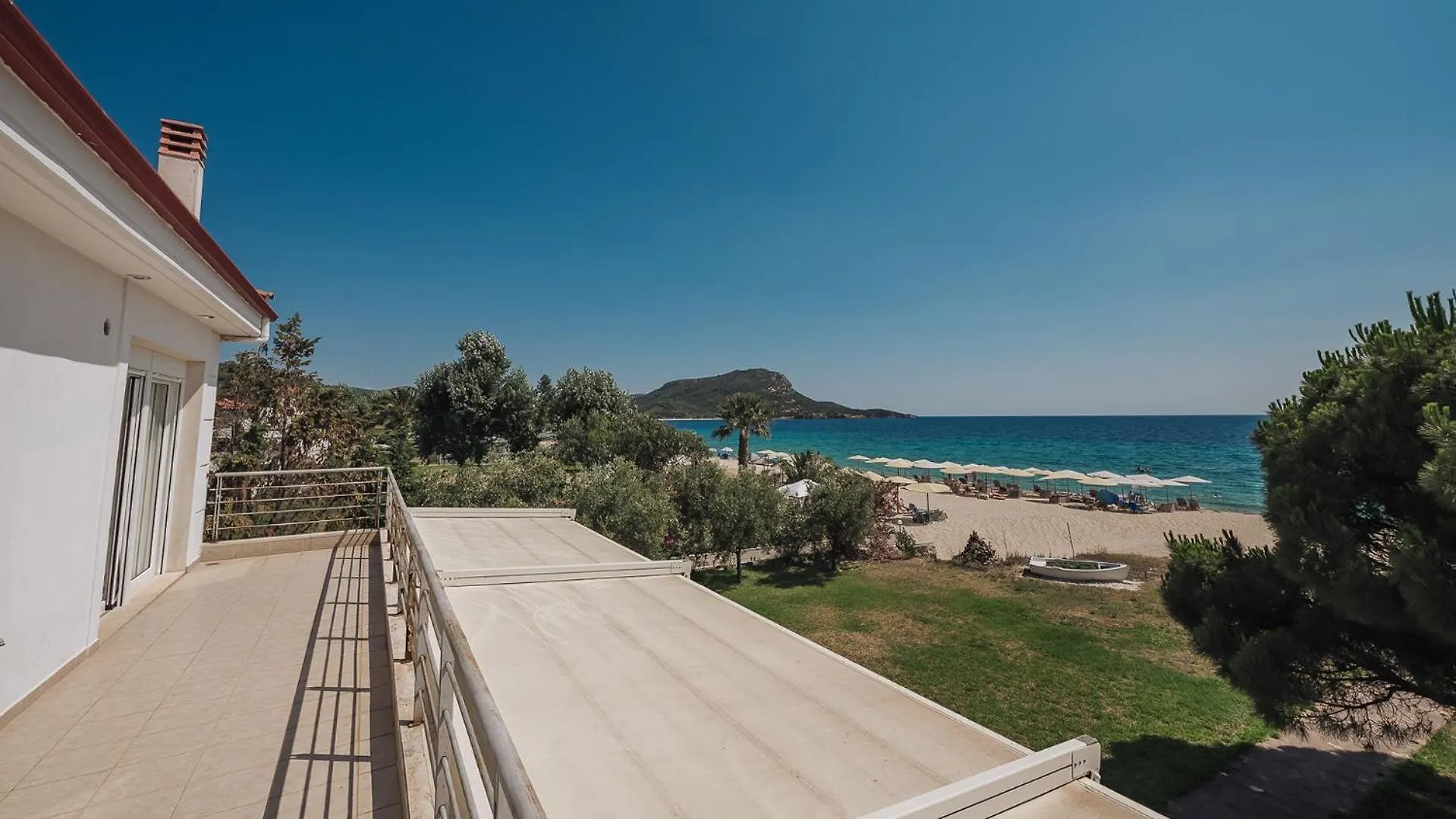 Vakantiehuis Beach Front Villa Toroni Griekenland