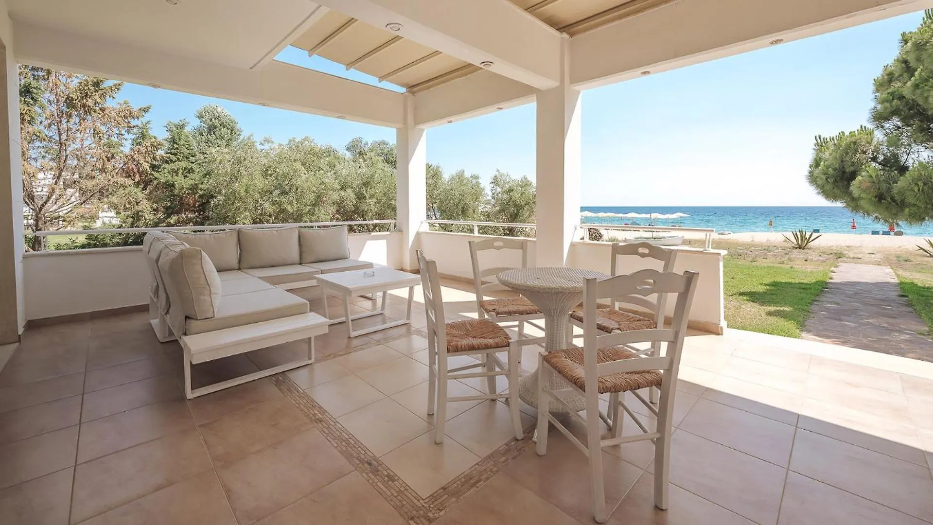 Beach Front Villa Toroni Griekenland