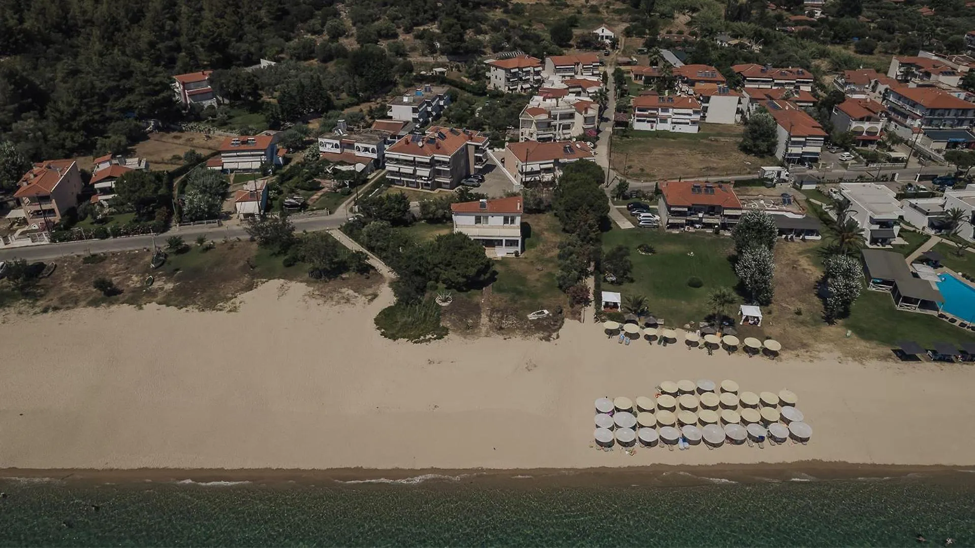 Vakantiehuis Beach Front Villa Toroni Griekenland